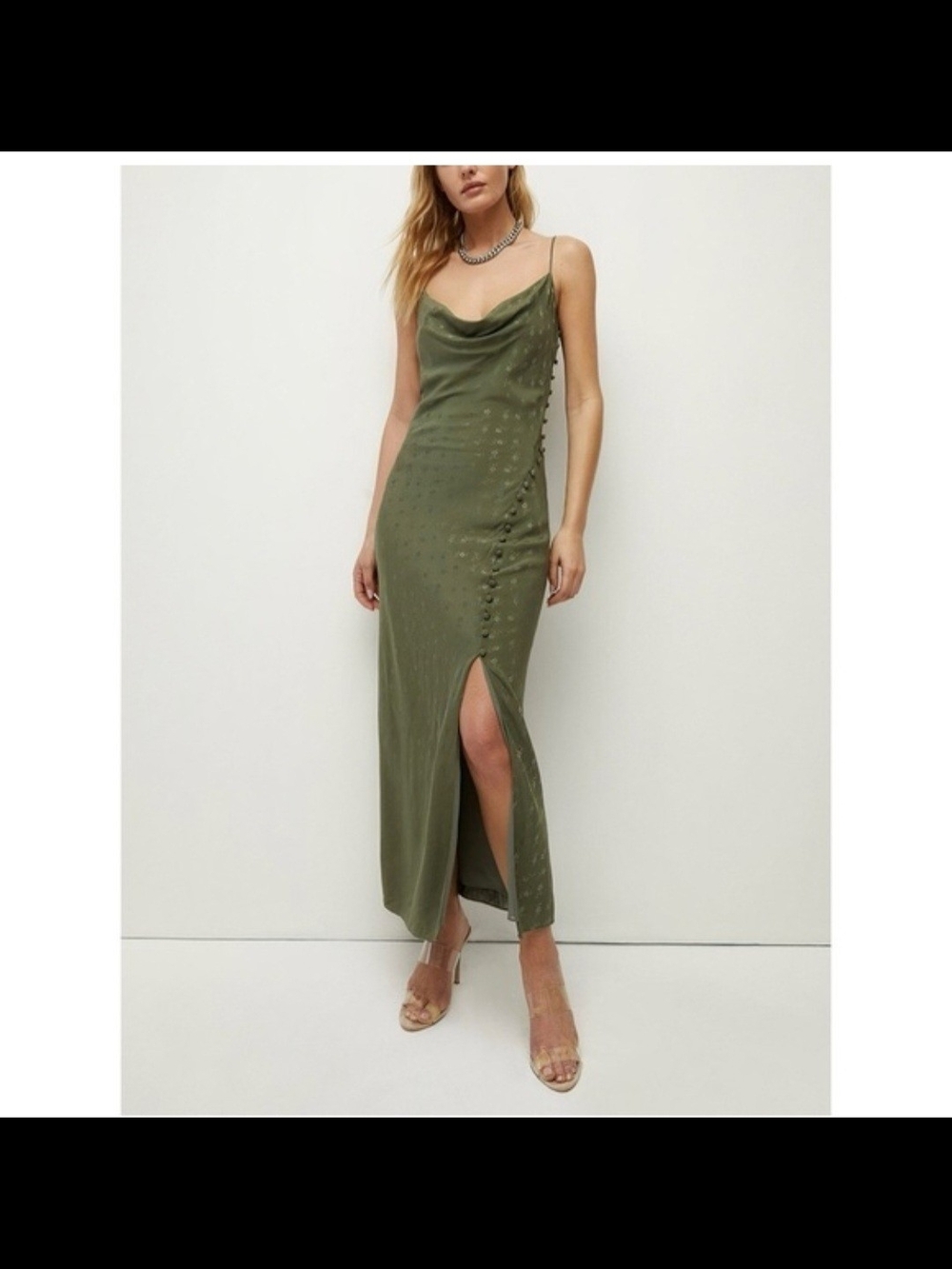 Veronica Beard Chapel Silk Slip Dress